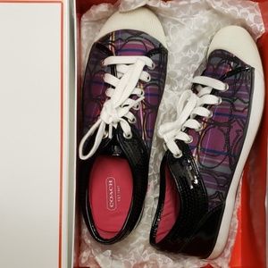 Coach tennis shoes